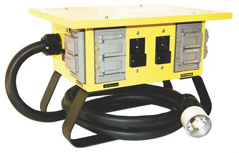 50 amp distribution box|50a temporary power distribution box.